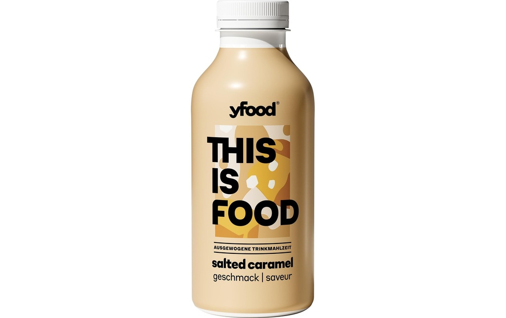 YFOOD Repas à boire Caramel salé 500 ml