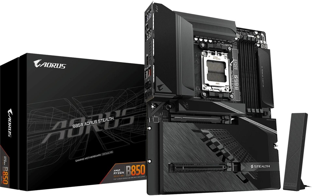 Gigabyte Carte mère B850 AORUS STEALTH