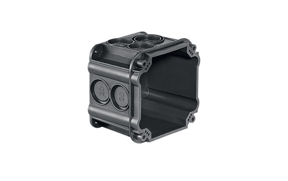 WEIBEL Boîte d’encastrement Basic 1x1 avec essai au fil incandescent 850°C