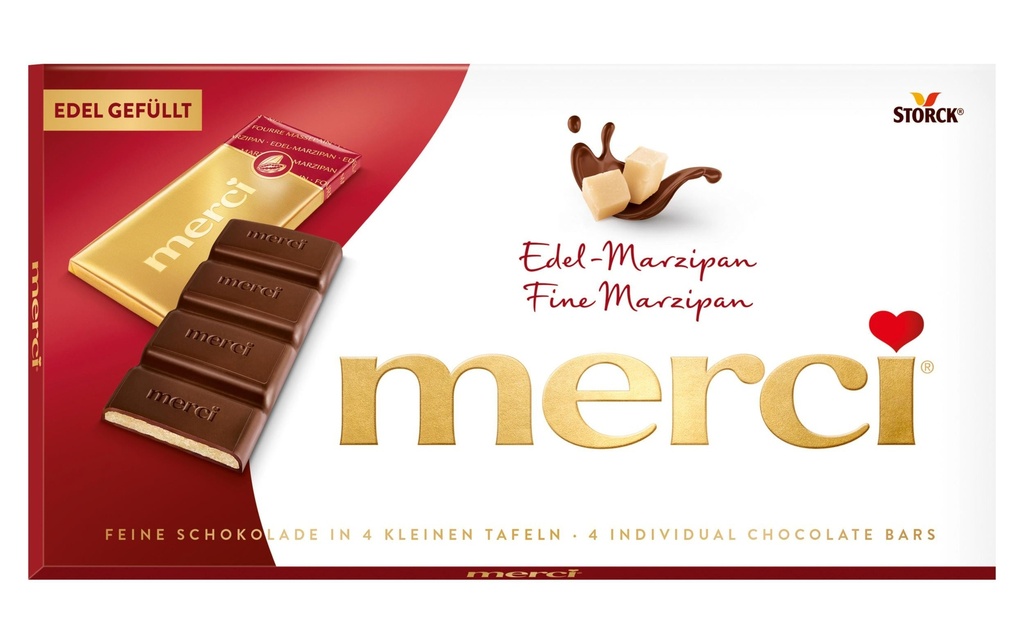 Storck Tablette de chocolat Merci Massepain fin 112 g