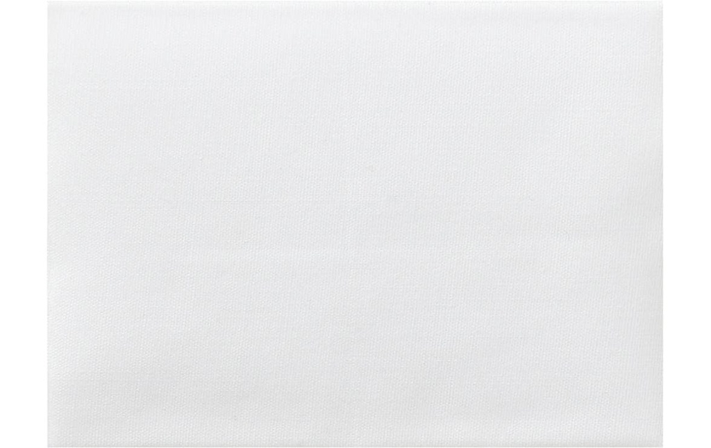 Mono-Quick Matériel de mise à jour Patch à repasser Résistant à la cuisson 8.5 x 25 cm, blanc