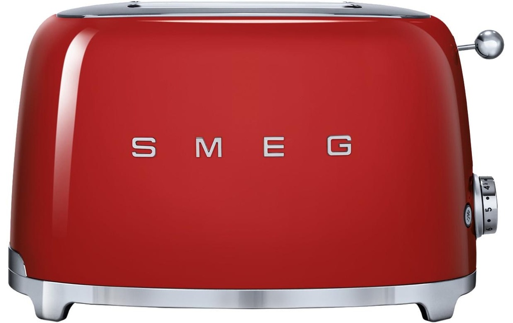 SMEG Grille-pain 50'S Retro Style TSF01RDEU Rouge