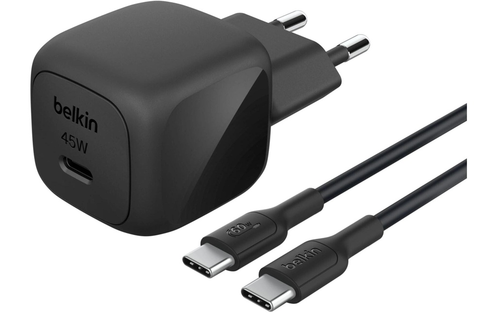 Belkin Chargeur mural USB BoostCharge avec câble Noir