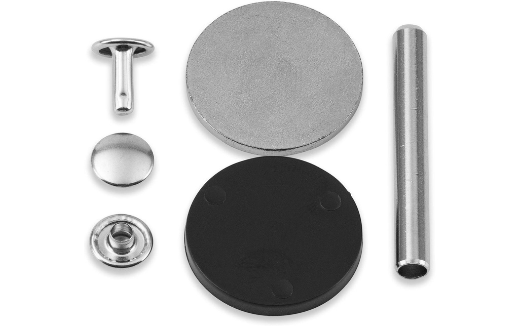 Prym Rivets tubulaires 4 - 6 mm, 20 pièces