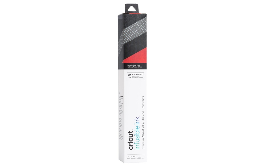 Cricut Film thermocollant Infusible Ink Steel Plate 4 pièces
