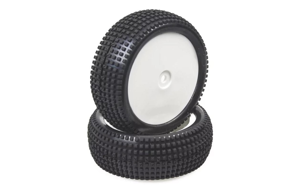Hobbytech Roues complètes Buggy Square avant, 2 pièces, 1:10
