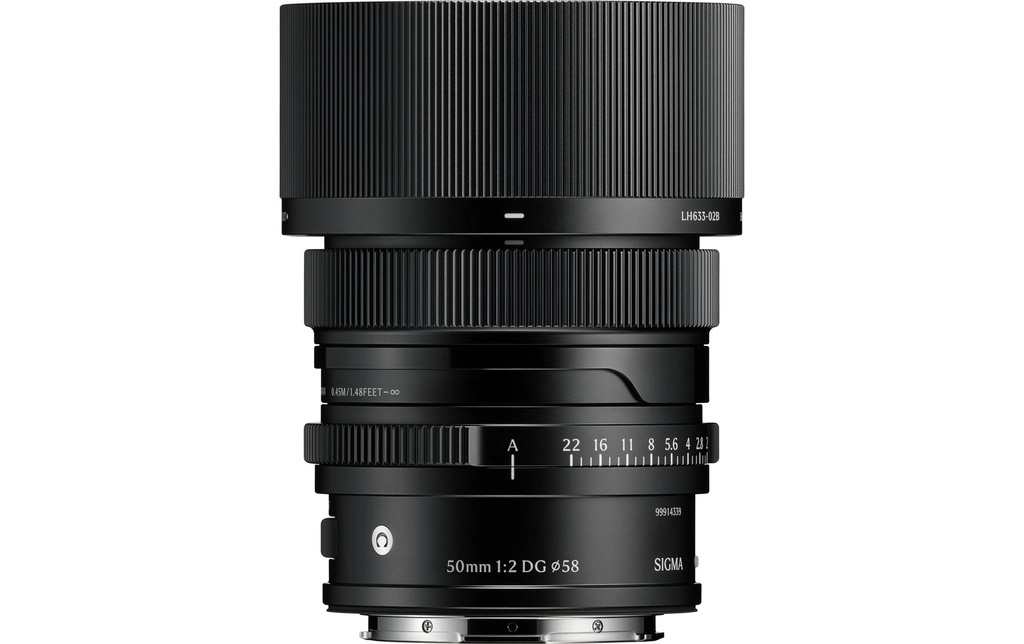 Sigma Longueur focale fixe 50mm F/2.0 DG Contemporain Noir – L-Mount