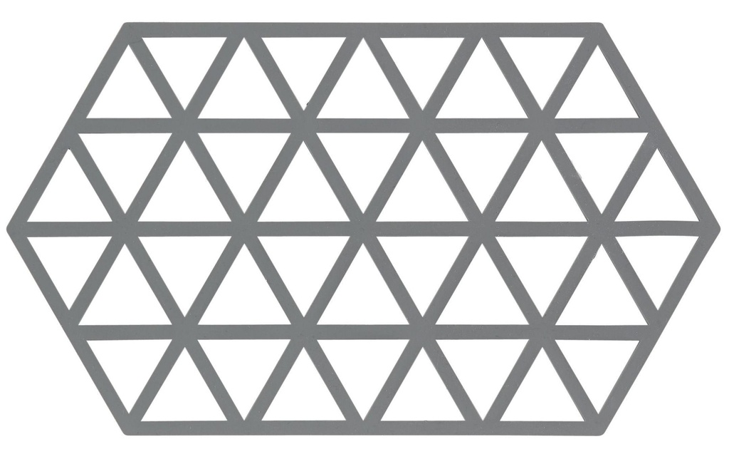 Zone Denmark Dessous de plat Triangles Gris foncé
