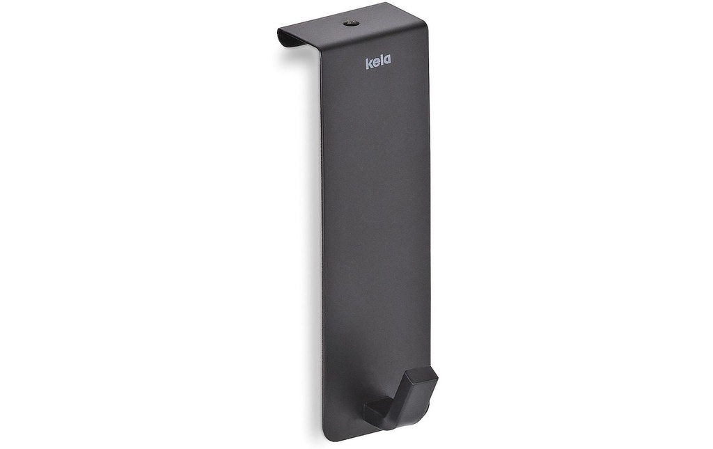 Kela Porte-serviette Colgar 2 pièces, Noir