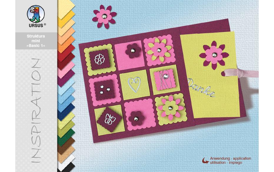 URSUS Papier cartonné Basic 1, A6, 60 feuilles