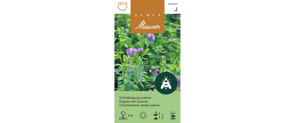 Samen Mauser Engrais vert luzerne 100g