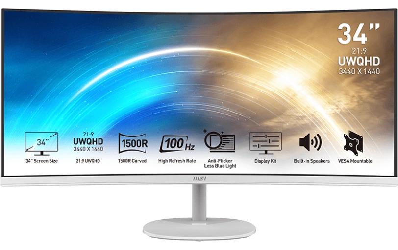 MSI Moniteur MP341CQ 34 , 3440 x 1440 (UWQHD)