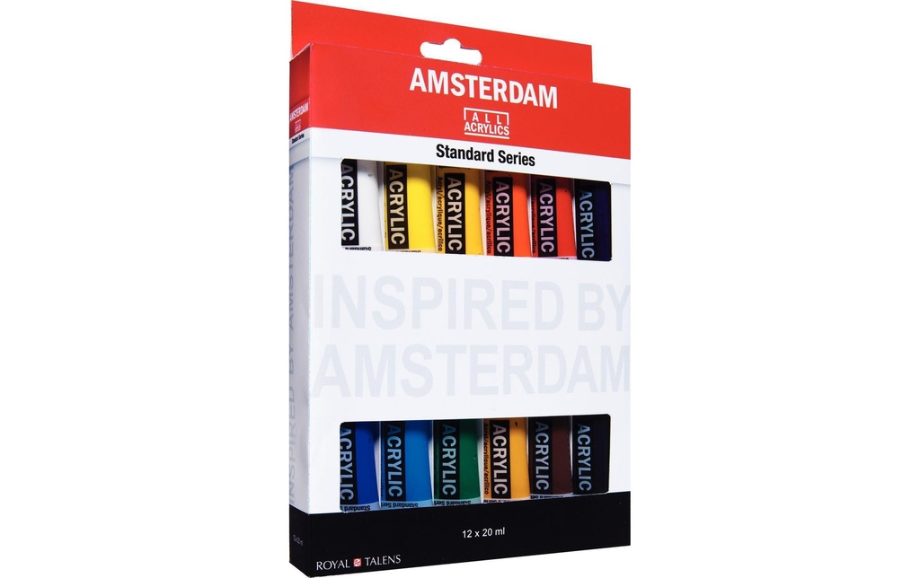 AMSTERDAM Acrylic Set 12 x 20ml (12 pces)