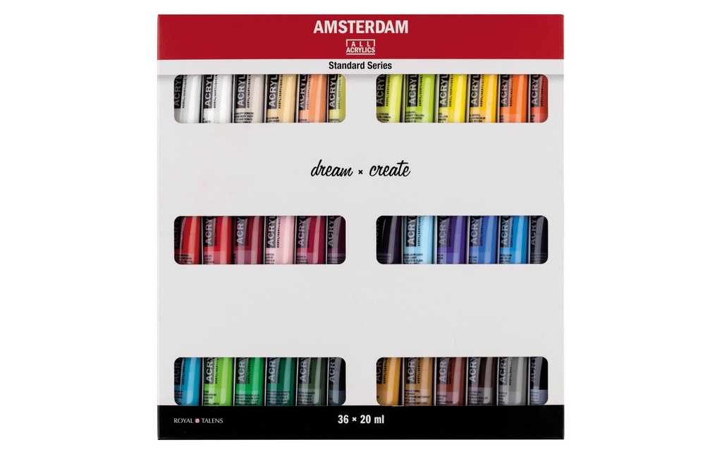 AMSTERDAM Acrylic Set 36 x 20ml (36 pces)