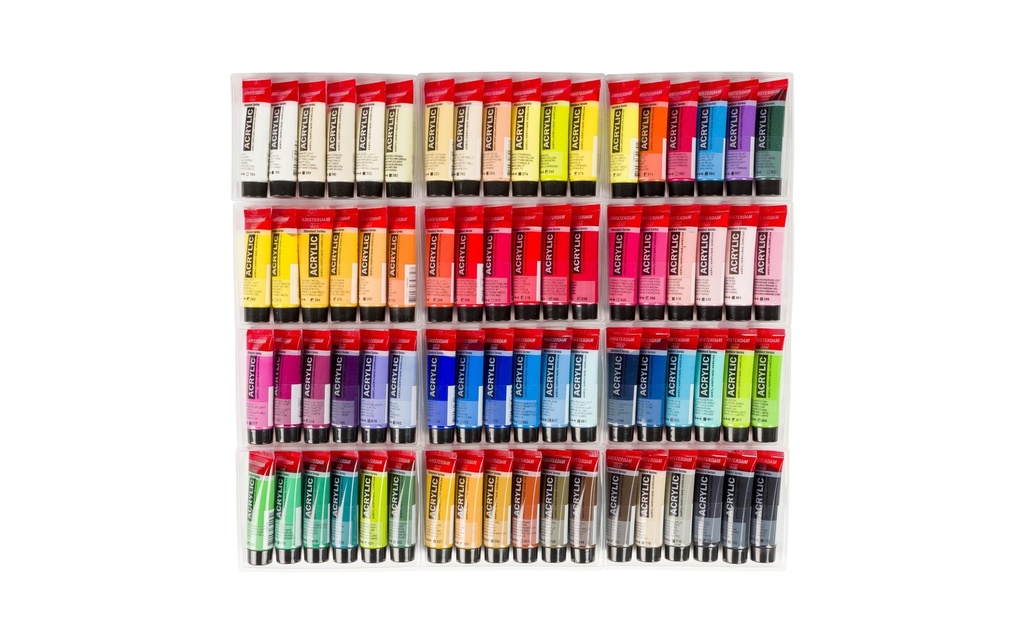 Amsterdam Peinture acrylique Standard Serie Set 72 x 20 ml
