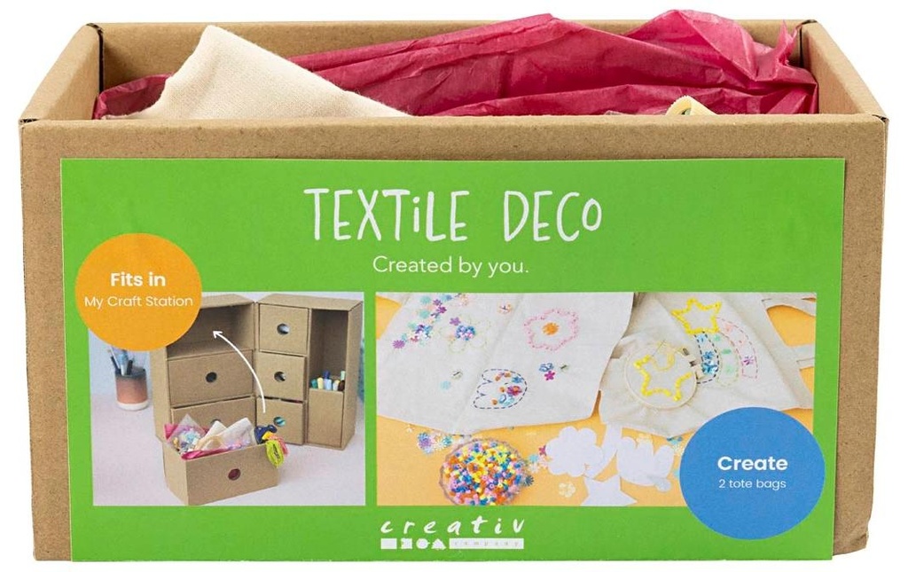 Creativ Company Accessoires pour bricolage Mon atelier créatif Décoration textile