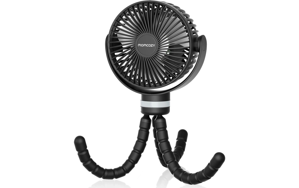 momcozy Ventilateur de poussette Noir