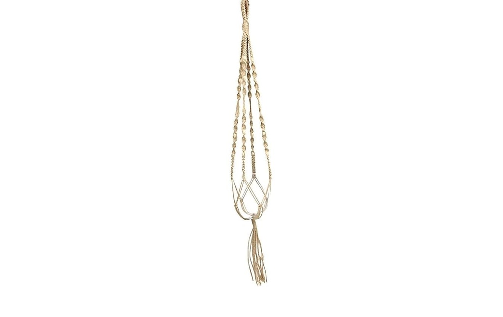 CHALET Feux de Fleurs Macramé 95 cm, Nature