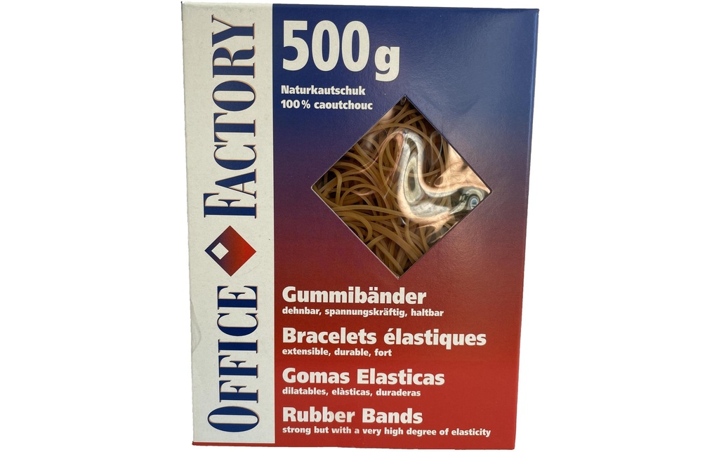 Smart Office Ruban élastique 90 x 3 mm, Ø 60 mm, 500 grammes