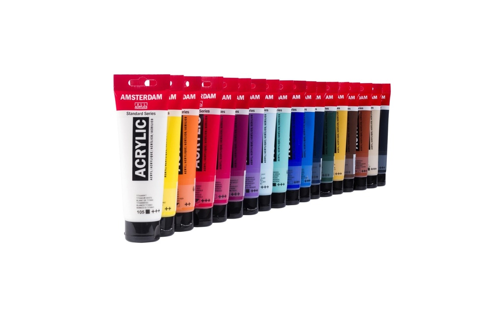 AMSTERDAM Acrylic Set 18x 120ml (18 pces)