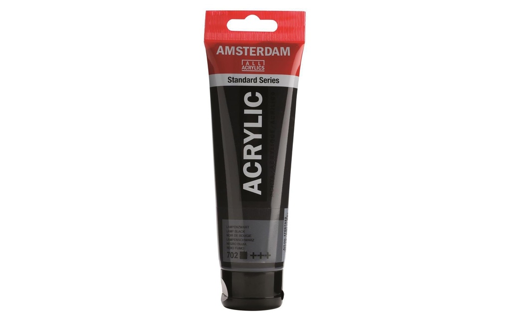 AMSTERDAM Acrylic 120ml noir (120 pces)