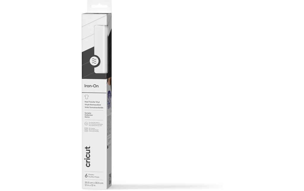 Cricut Film thermocollant Pack d'échantillons standard 30.5 x 30.5 cm