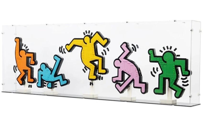 iDisplayit Présentoir en acrylique pour les figurines dansantes de Keith Haring 31216