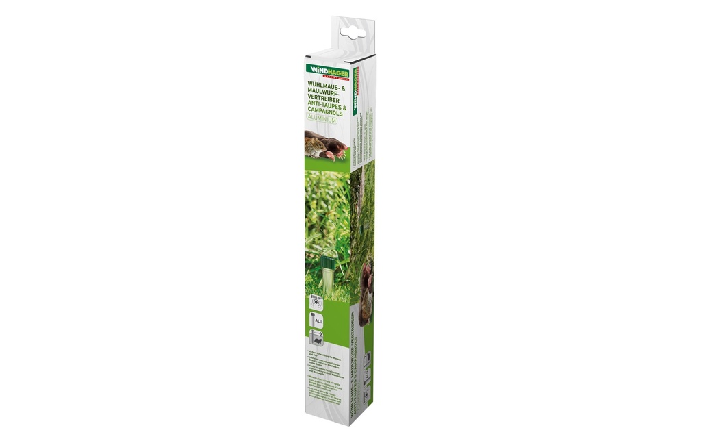 Windhager Répulseur d’animaux Le choc des campagnols 1 Pièce/s