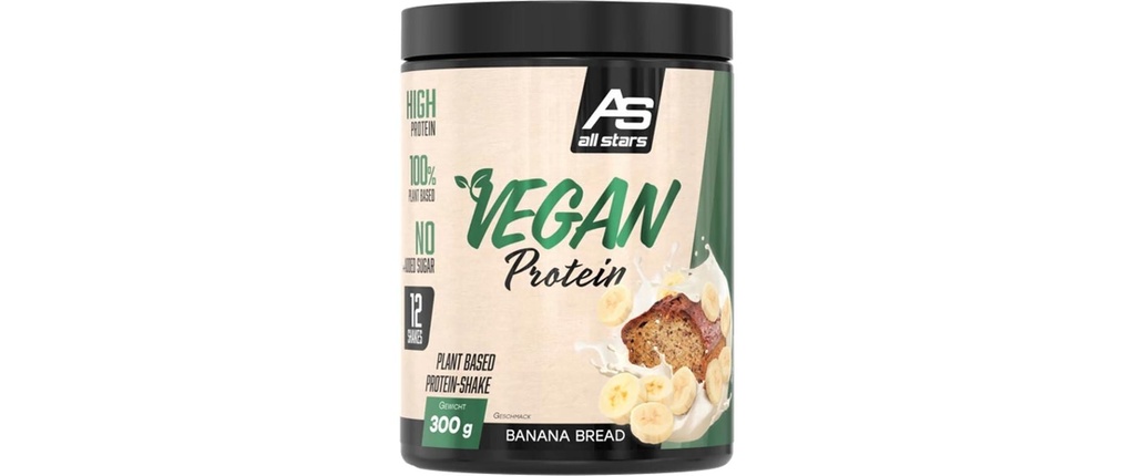 All Stars Poudre Protéines végétaliennes Banane 300 g