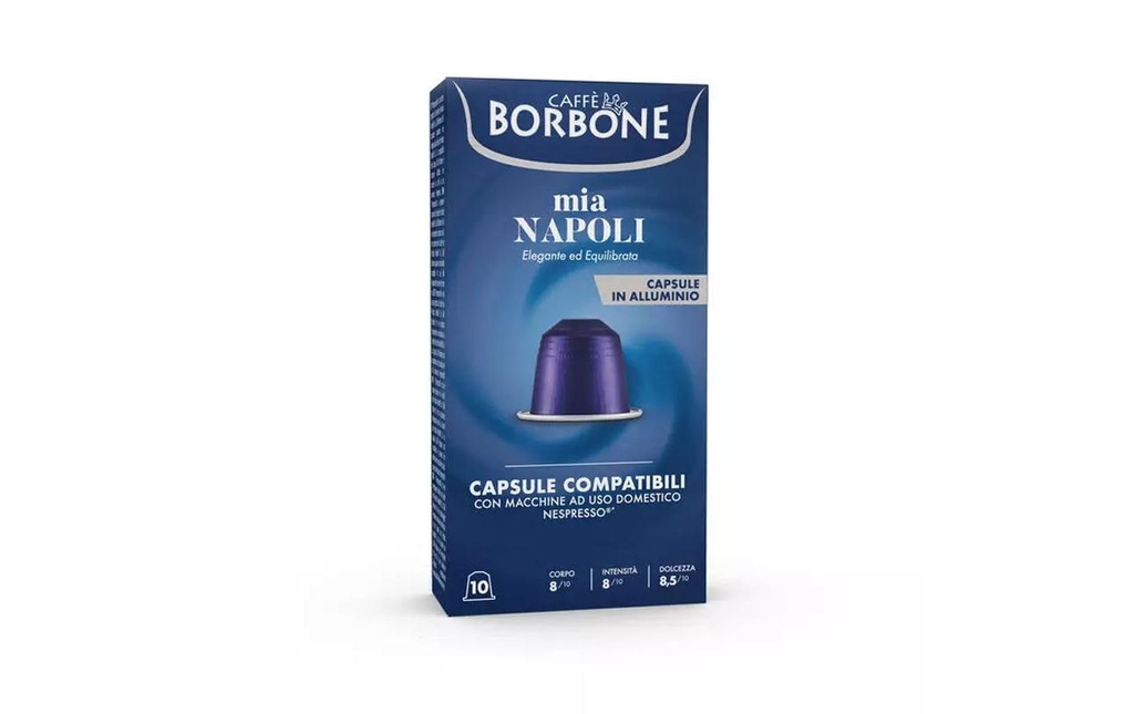 Borbone Capsules de café Mia Napoli 10 pièces