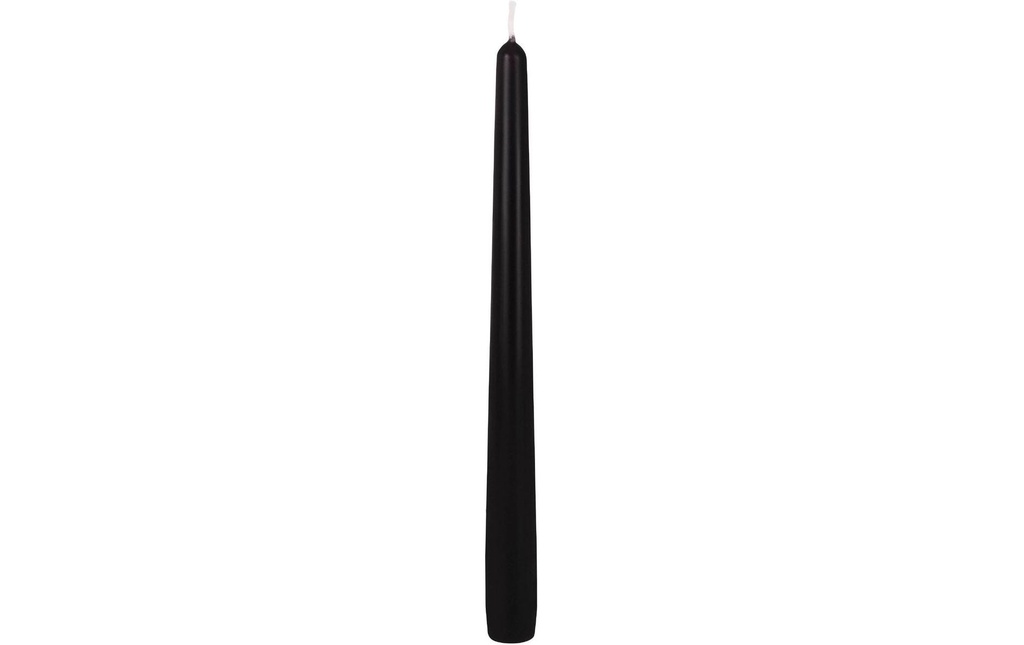 EGLO Bougie droite Glenbarr 25 cm x 2.3 cm, Noir, 4 Pièce/s