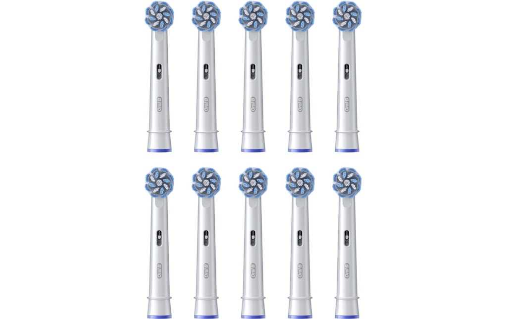Oral-B Tête de brosse à dents Sensitive Clean 10 Pièce/s, Blanc