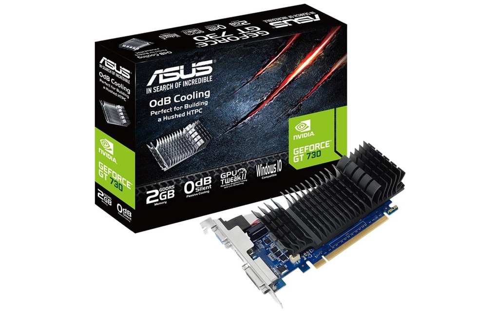 ASUS Carte graphique GT 730 SL 2 GB BRK