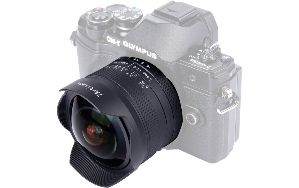 7Artisans Longueur focale fixe 7.5mm F/2.8 Fisheye Mark II – MFT