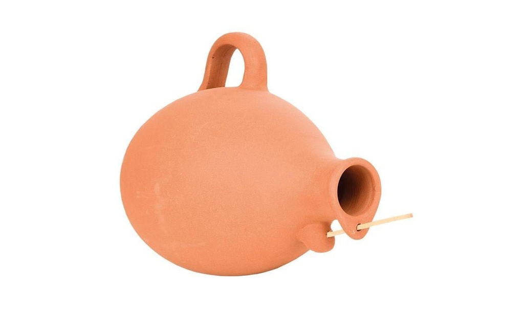 Esschert Design Pot pour oiseaux, Terre cuite