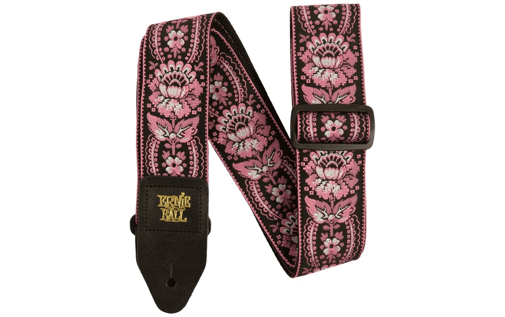 Ernie Ball Sangle de guitare 5347 Jacquard – Pink Orleans