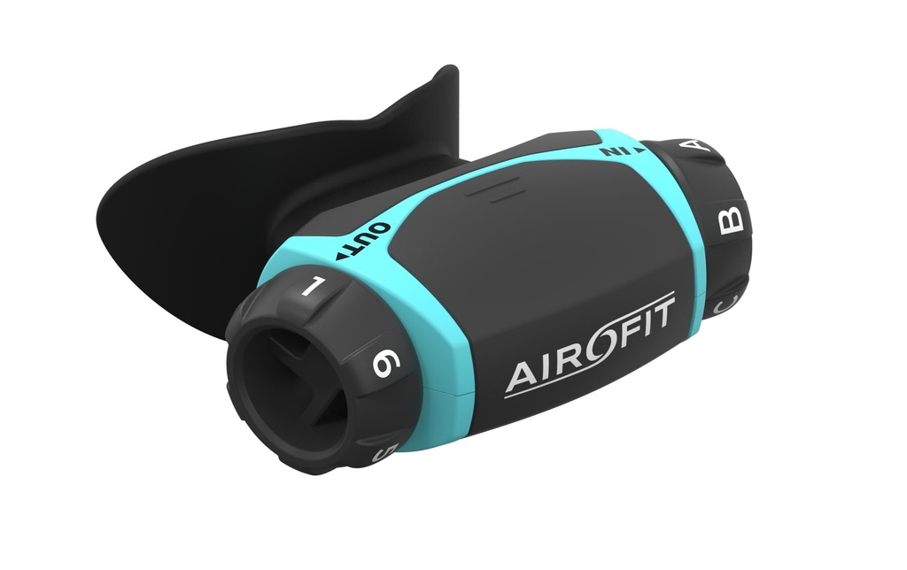 AIROFIT Entraîneur respiratoire Active, Noir/Türiks