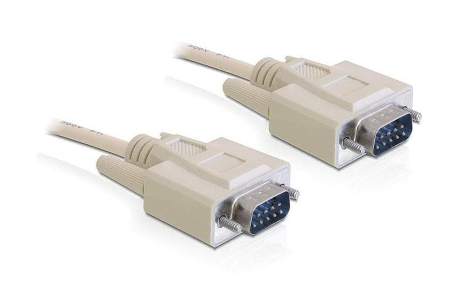 Delock Câble de raccordement RS-232 DB9 - RS-232 DB9 (m-m) 10 m