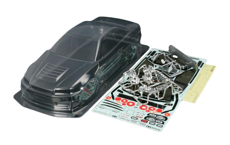 Tamiya Carrosserie Nismo R-34 GT-R Z-Tune non peint, 1:10