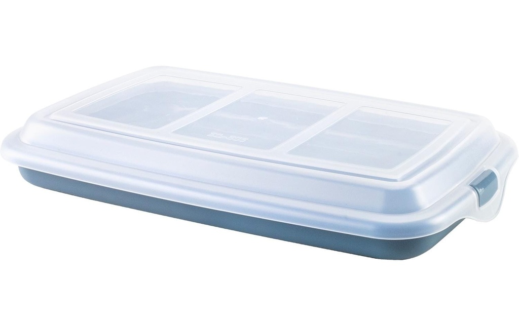 Ibili Récipients pour charcuterie Trancheur 24.8 x 14.4 cm, bleu