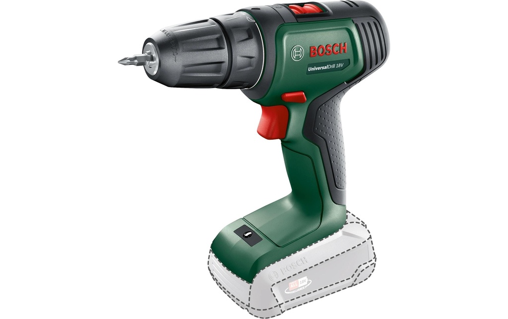 Bosch Perceuse-visseuse sans fil UniversalDrill 18 V Solo