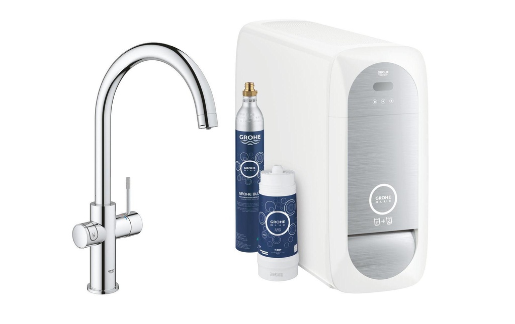 GROHE Blue Home Bec en C, 1/2, chromé