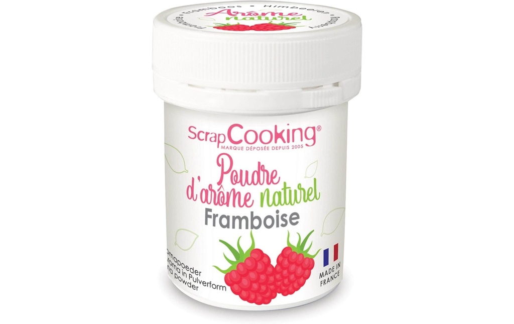 ScrapCooking Arôme naturel en poudre framboise 15 g