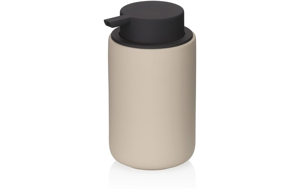 Kela Distributeur de savon Sana 300 ml, Noir/Beige