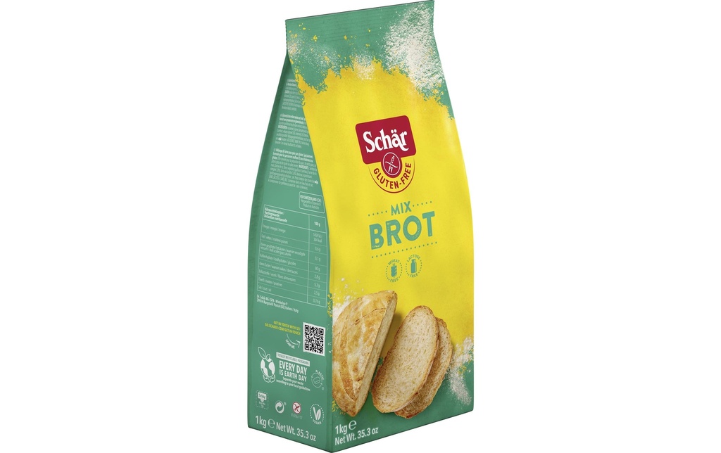 Dr.Schär Préparation à gâteau mix pain sans gluten 1 kg