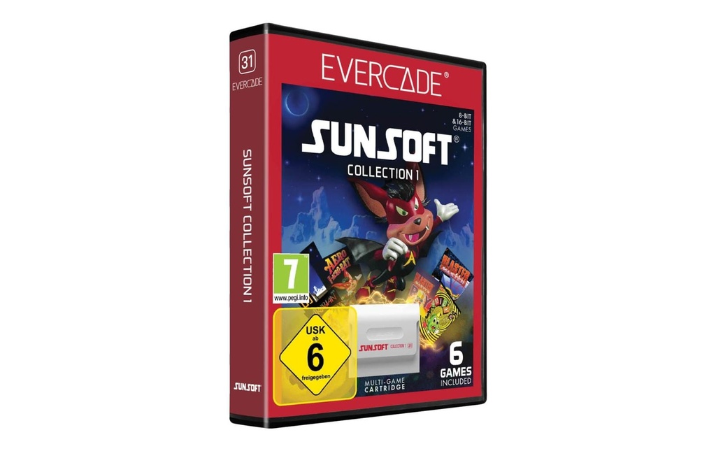Blaze Evercade Sunsoft Collection 1 (Boîte)