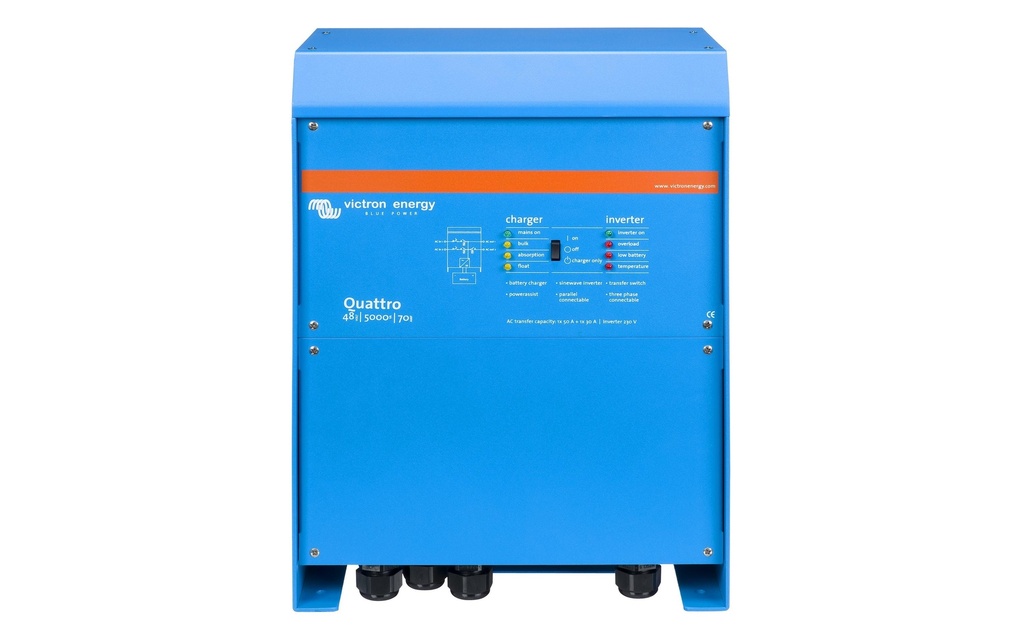 Victron Onduleur Energy Inverter Quattro 48/5000/70-100/100