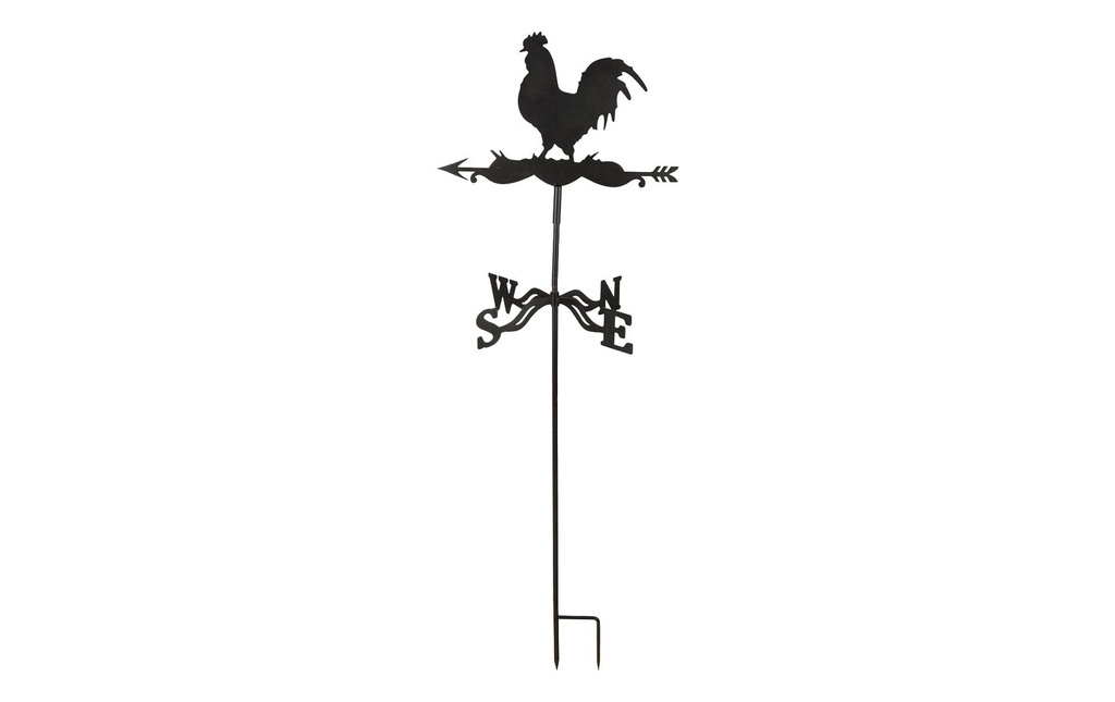 Esschert Design Pancarte de jardin Girouette en métal