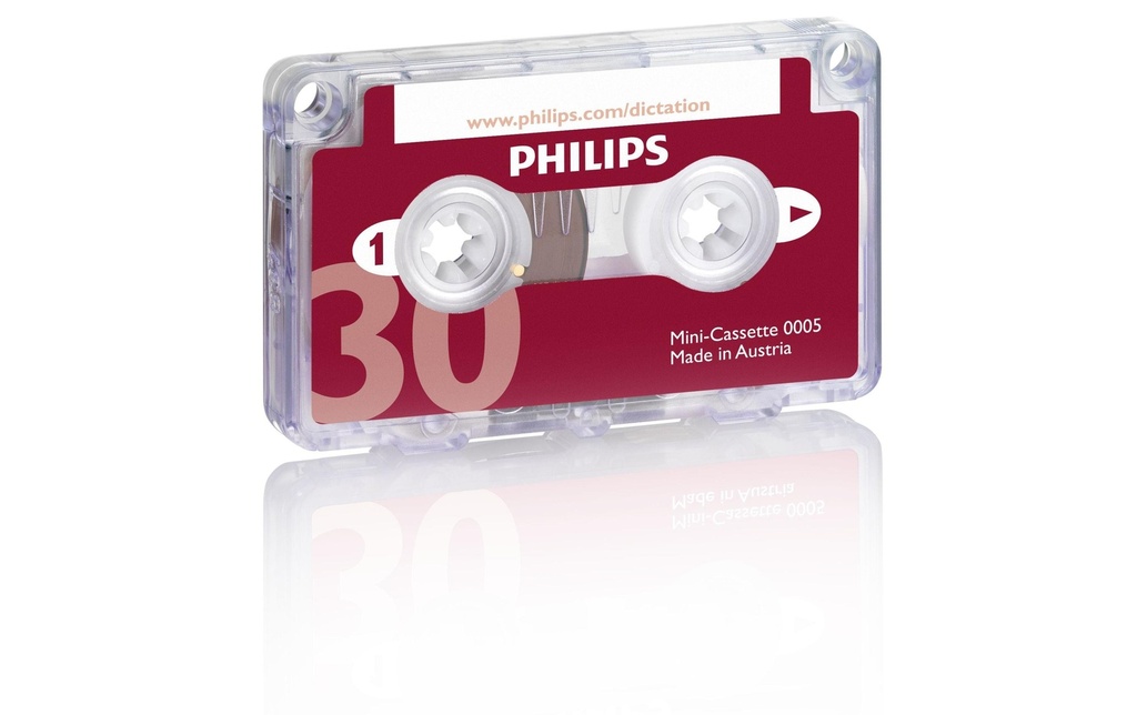 Philips Cassette Mini LFH0005 100 MB, Boîte à bijoux (10 pièces)