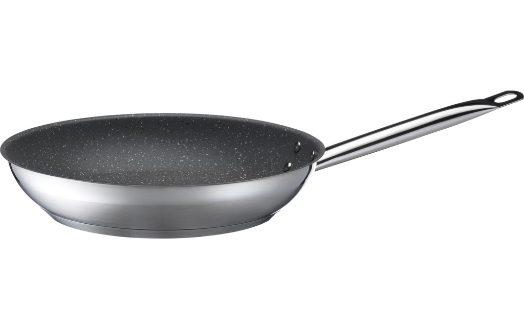 Mäser Poêle à frire PROFESSIONAL GR 28 cm, argent